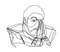 Wire Art Men sticker #1457462