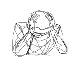 Wire Art Men sticker #1457470