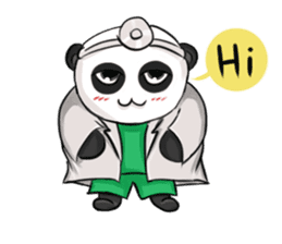 Doctor Panda and Friends sticker #1457562