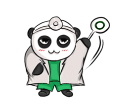 Doctor Panda and Friends sticker #1457566