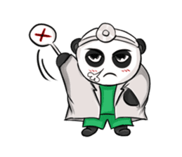 Doctor Panda and Friends sticker #1457567