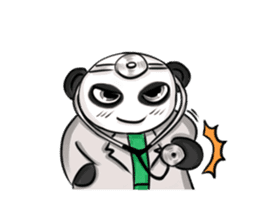 Doctor Panda and Friends sticker #1457574