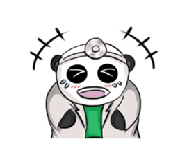 Doctor Panda and Friends sticker #1457578