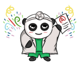 Doctor Panda and Friends sticker #1457579