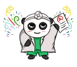 Doctor Panda and Friends sticker #1457579