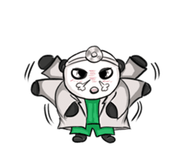 Doctor Panda and Friends sticker #1457592