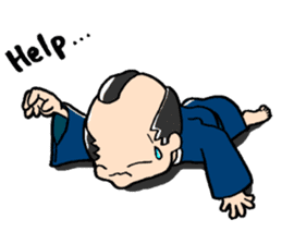 japanese nonbiri samurai sticker #1457603