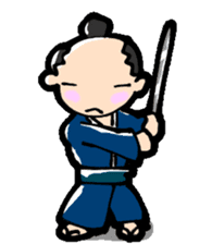 japanese nonbiri samurai sticker #1457611
