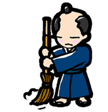 japanese nonbiri samurai sticker #1457612