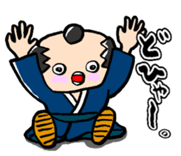 japanese nonbiri samurai sticker #1457618