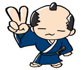 japanese nonbiri samurai sticker #1457625