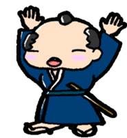 japanese nonbiri samurai sticker #1457634