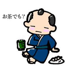 japanese nonbiri samurai sticker #1457641