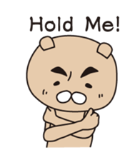 Show-off bear sticker #1457642