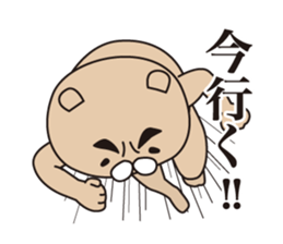 Show-off bear sticker #1457647