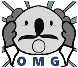 Uncle koala sticker #1457727