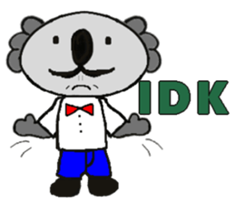 Uncle koala sticker #1457731