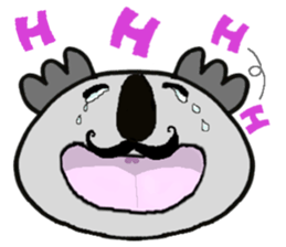 Uncle koala sticker #1457732