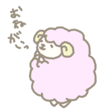 a stray sheep sticker #1458417