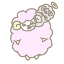 a stray sheep sticker #1458429