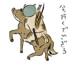 Ukiyo-e catmonster sticker #1458526