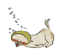 Ukiyo-e catmonster sticker #1458534