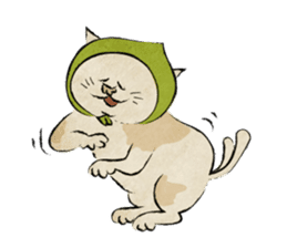 Ukiyo-e catmonster sticker #1458551