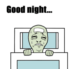 Alien who loves the earth of culture sticker #1458677