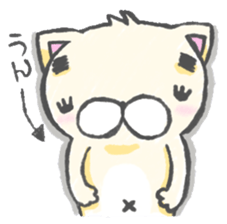 eyebrows cat 1 sticker #1458682