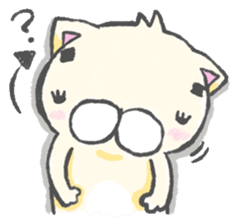 eyebrows cat 1 sticker #1458683