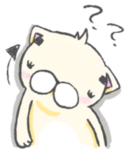 eyebrows cat 1 sticker #1458684