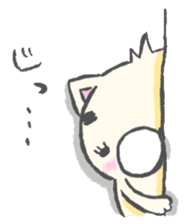 eyebrows cat 1 sticker #1458688