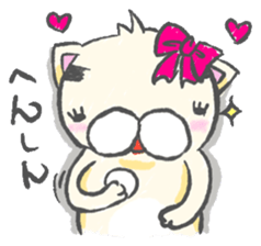 eyebrows cat 1 sticker #1458692