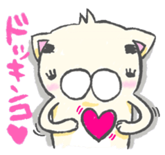 eyebrows cat 1 sticker #1458696