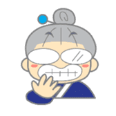 BINGO GRANDMOTHER sticker #1458765