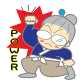 BINGO GRANDMOTHER sticker #1458775