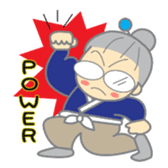 BINGO GRANDMOTHER sticker #1458775