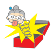BINGO GRANDMOTHER sticker #1458776
