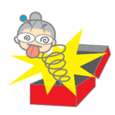 BINGO GRANDMOTHER sticker #1458776