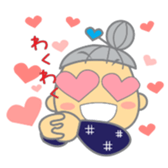 BINGO GRANDMOTHER sticker #1458783