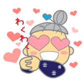 BINGO GRANDMOTHER sticker #1458783