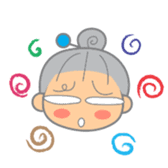 BINGO GRANDMOTHER sticker #1458787