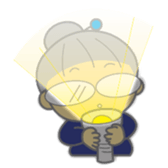 BINGO GRANDMOTHER sticker #1458793