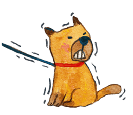 KAWAII Japanese dog sticker #1459472