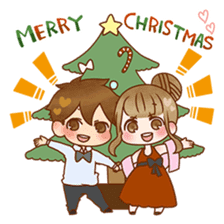 New Year Love Couple sticker #1459648