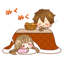 New Year Love Couple sticker #1459665