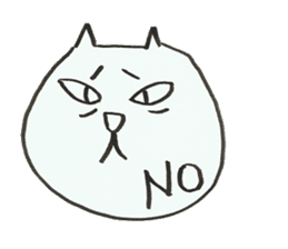 Cat emoticon sticker #1460067