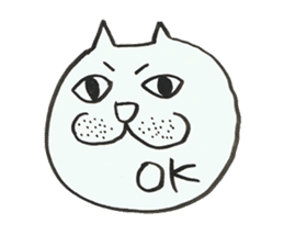 Cat emoticon sticker #1460068