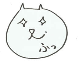 Cat emoticon sticker #1460073