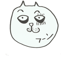Cat emoticon sticker #1460076